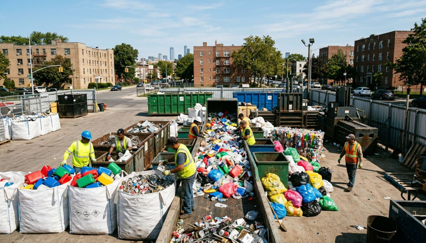 Recyclage local : une solution performante face à l’export massif de déchets